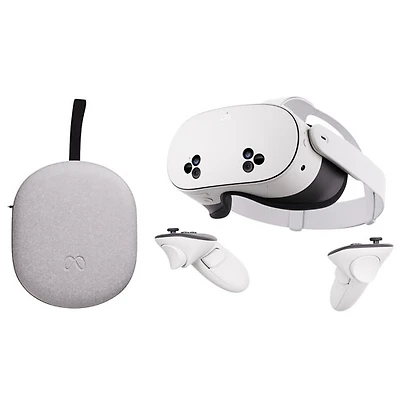 Meta Quest 3S 128GB VR Headset with 3-Month Trial of Meta Horizon+ & Compact Carrying Case for Quest 3/3S