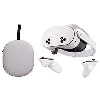 Meta Quest 3S 128GB VR Headset with 3-Month Trial of Meta Horizon+ & Compact Carrying Case for Quest 3/3S