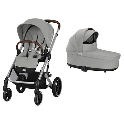 Cybex Balios S Lux Full-Size Stroller & Cot S Lux Cot - Stone Grey