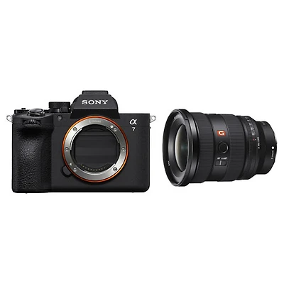 Sony Alpha 7 V Full-Frame Mirrorless Camera with E-Mount Full-Frame FE 16-35mm f/2.8 GM II Wide Zoom Master Lens