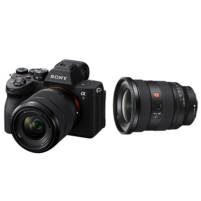 Sony Alpha 7 V Full-Frame Mirrorless Camera with 28-70mm Lens Kit & FE 16-35mm f/2.8 GM II Wide Zoom Master Lens