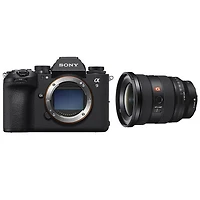 Appareil photo sans miroir plein format Alpha a9 III de Sony avec objectif plein format à zoom large à monture E FE 16-35 mm f/2,8 GM II