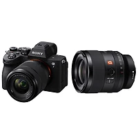 Sony Alpha 7 V Full-Frame Mirrorless Camera with 28-70mm Lens & 35mm f/1.4 Premium G Master Wide Angle Prime Lens