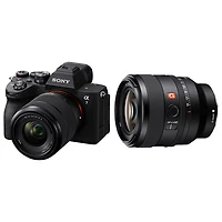 Sony Alpha 7 V Full-Frame Mirrorless Camera with 28-70mm Lens & FE 50mm f/1.4 GM G Master Lens