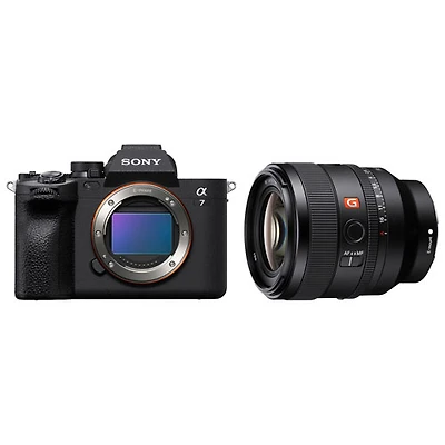 Sony Alpha 7 IV Full-Frame Mirrorless Camera with E-Mount FE 50mm f/1.4 GM G Master Lens