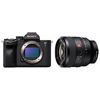Sony Alpha 7 IV Full-Frame Mirrorless Camera with E-Mount FE 50mm f/1.4 GM G Master Lens