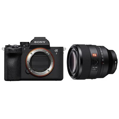 Sony Alpha 7 V Full-Frame Mirrorless Camera with E-Mount 50mm f/1.2 XD Linear Motor G Master Lens