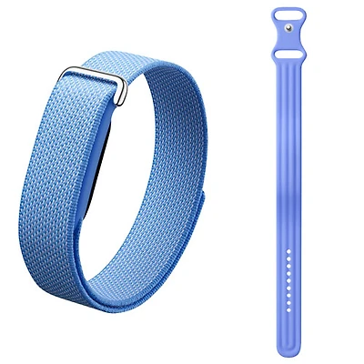 Moniteur de mise en forme sans écran Fitbit Air de Google avec moniteur de fréquence cardiaque et bracelet sport pour Air (Petit