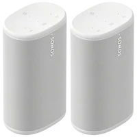 Haut-parleur sans fil Bluetooth étanche Play de Sonos -Paire - Blanc