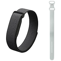 Google Fitbit Air Screenless Fitness Tracker with Heart Rate Monitor & Air Active Band - Obsidian/Fog