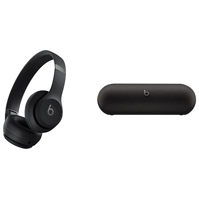 Beats By Dr. Dre Solo 4 On-Ear Sound Isolating Bluetooth Headphones & Wireless Speaker - Matte Black