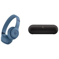 Beats By Dr. Dre Solo 4 On-Ear Sound Isolating Bluetooth Headphones & Wireless Speaker - Slate Blue/Matte Black