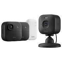 Blink Outdoor 2-Pack 2K+ Wire-Free Add-On IP Security Camera with Sync Module Core & Mini 2K+ Wired IP Camera