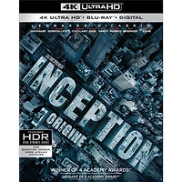 Inception (anglais) (Ultra HD 4K) (combo Blu-ray)