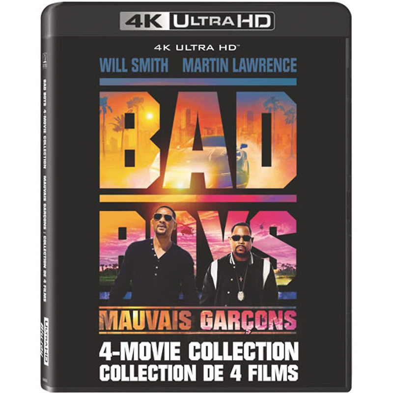 Bad Boys: 4-Movie Collection (4K Ultra HD)