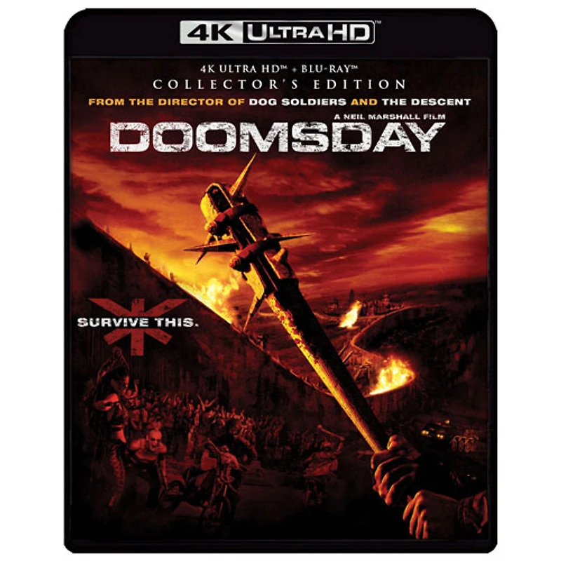 Doomsday (Édition de collection) (Ultra HD 4K) (Combo Blu-ray)