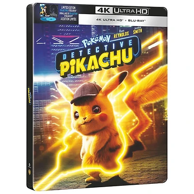 Pokémon: Detective Pikachu (Steelbook) (Ultra HD 4K) (combo Blu-ray)