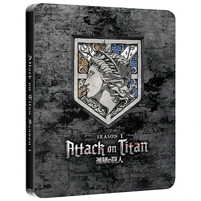 Attack on Titan: Season 1 (English) (Steelbook) (Blu-ray)