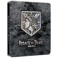 Attack on Titan: Season 1 (English) (Steelbook) (Blu-ray)