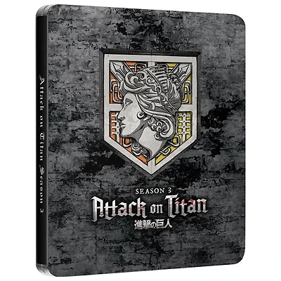 Attack on Titan: Season 3 (English) (Steelbook) (Blu-ray)