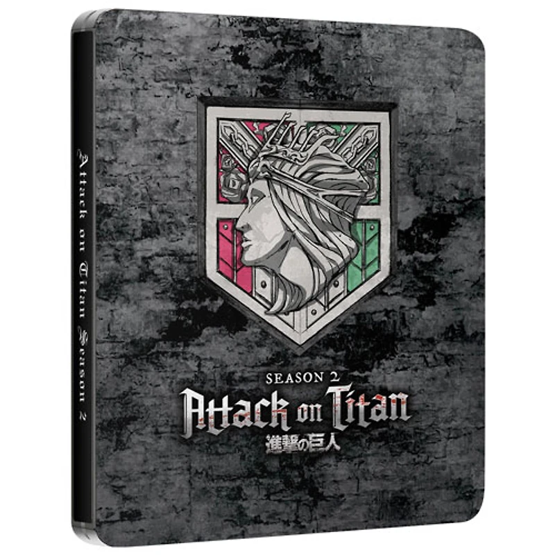 Attack on Titan: Season 2 (English) (Steelbook) (Blu-ray)