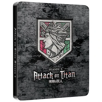 Attack on Titan: Season 2 (English) (Steelbook) (Blu-ray)