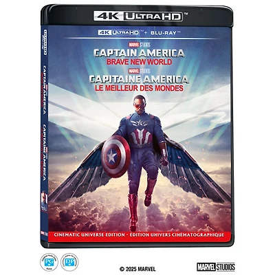 Captain America: Brave New World (Ultra HD 4K) (combo Blu-ray)
