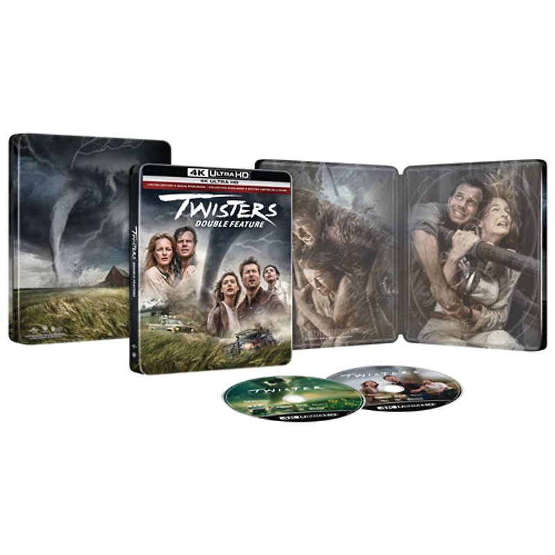 Twisters Double Feature (Édition limitée) (SteelBook) (Ultra HD 4K)