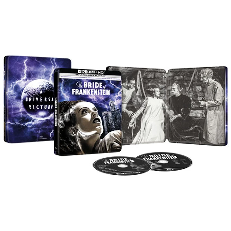 The Bride of Frankenstein (Ultra HD 4K) (combo Blu-ray) (SteelBook) (1935)