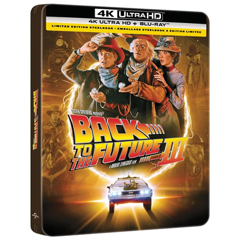 Back to the Future III (SteelBook) (4K Ultra HD) (1990)