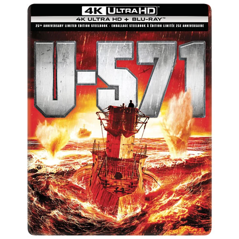 U-571 (SteelBook) (4K Ultra HD) (Blu-ray) (2000)