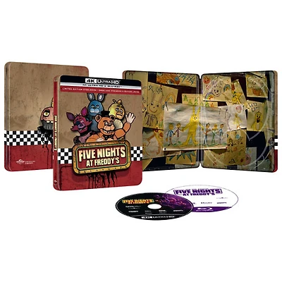 Five Nights at Freddy's (SteelBook) (4K Ultra HD) (Blu-ray) (2023)