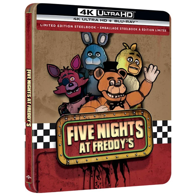 Five Nights at Freddy's (SteelBook) (4K Ultra HD) (Blu-ray) (2023)