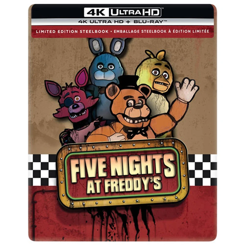 Five Nights at Freddy's (SteelBook) (4K Ultra HD) (Blu-ray) (2023)