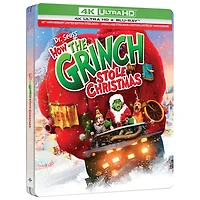 How the Grinch Stole Christmas: 25th Anniversary (Limited Edition) (SteelBook) (4K Ultra HD) (Blu-ray Combo) (2000)