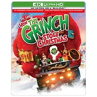 How the Grinch Stole Christmas: 25th Anniversary (Limited Edition) (SteelBook) (4K Ultra HD) (Blu-ray Combo) (2000)