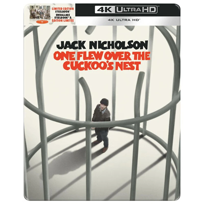 One Flew Over the Cuckoo's Nest (Limited Edition) (Steelbook) (4K Ultra HD) (1975)