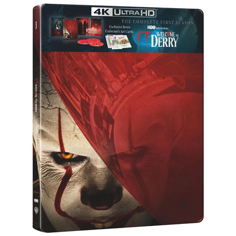 IT: Welcome to Derry: First Season (English) (Limited Edition) (SteelBook) (4K Ultra HD) (2025)