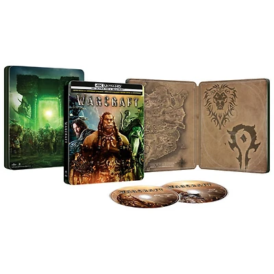 Warcraft (Limited Edition) (SteelBook) (4K Ultra HD) (Blu-ray Combo) (2016)
