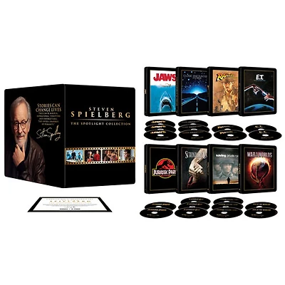 Steven Spielberg: The Spotlight Collection (Limited Edition) (Steelbook) (4K Ultra HD) (Blu-ray Combo)