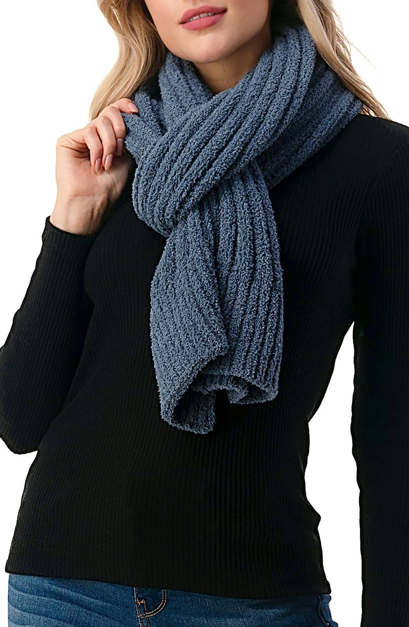 Ribbed Cozy Scarf