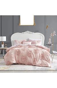 Rambling Rose Cotton Duvet Cover & Sham Set