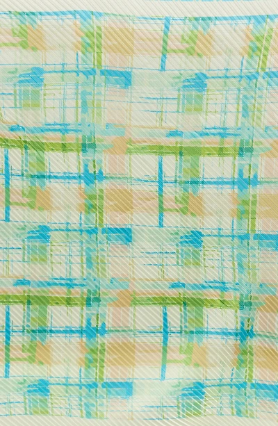 Pleated Satin Scarf