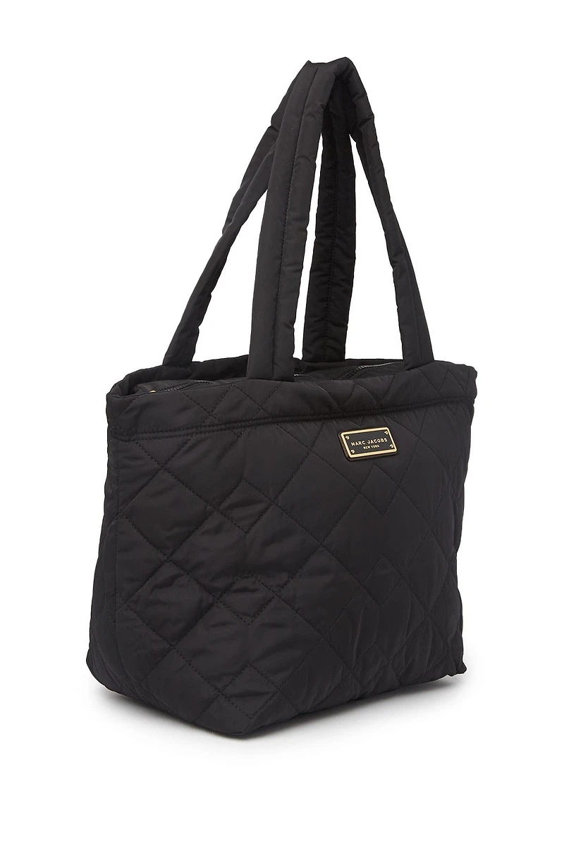 Medium Quilted Nylon Tote