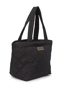 Medium Quilted Nylon Tote
