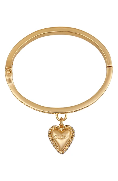 Heart Pavé Charm Bracelet