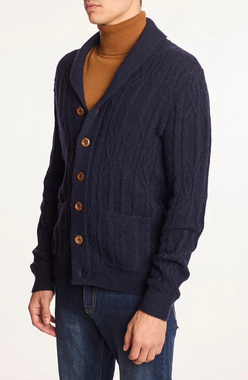Shawl Collar Cardigan