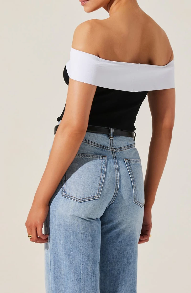 Rochelle Off the Shoulder Sweater