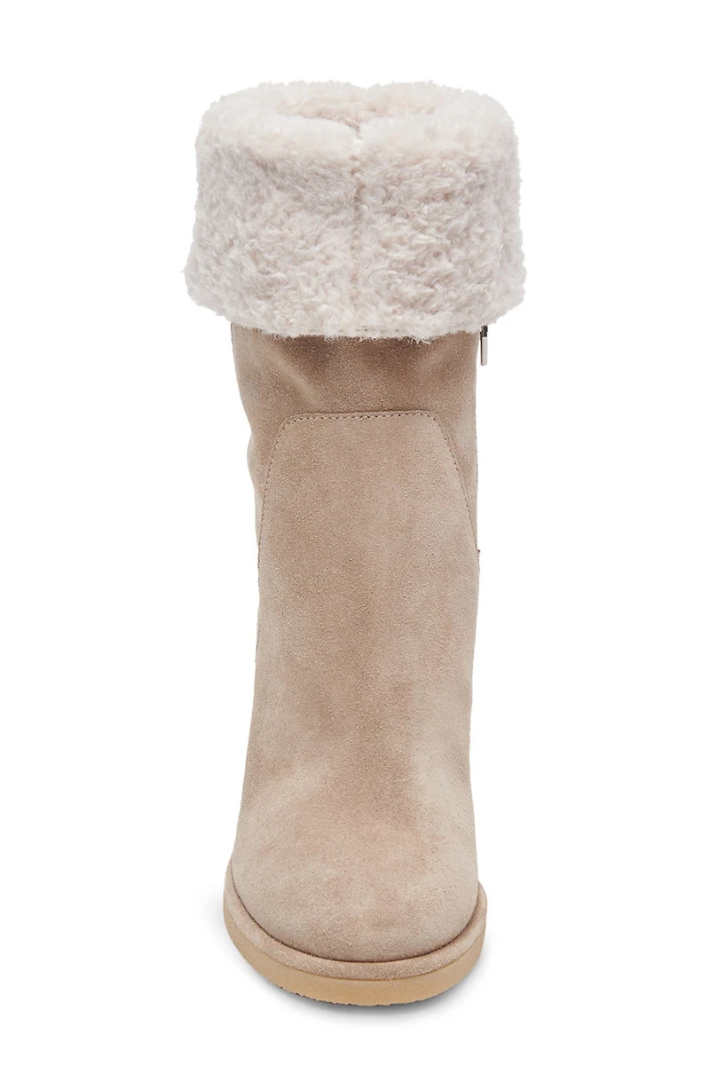 Caddie Faux Shearling Lined Plush Boot