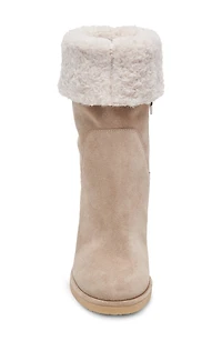 Caddie Faux Shearling Lined Plush Boot